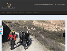 Tablet Screenshot of mountainsaharatreks.com
